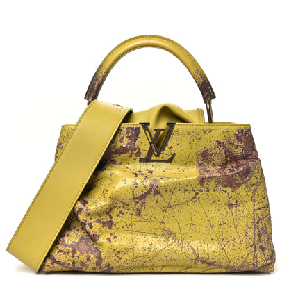Louis Vuitton X KENNEDY YANKO Taurillon Artycapucines MM Chartreuse 1 of 11