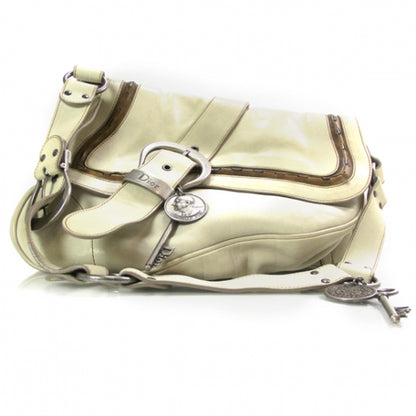 Christian Dior Leather Gaucho Ivory 1 of 11