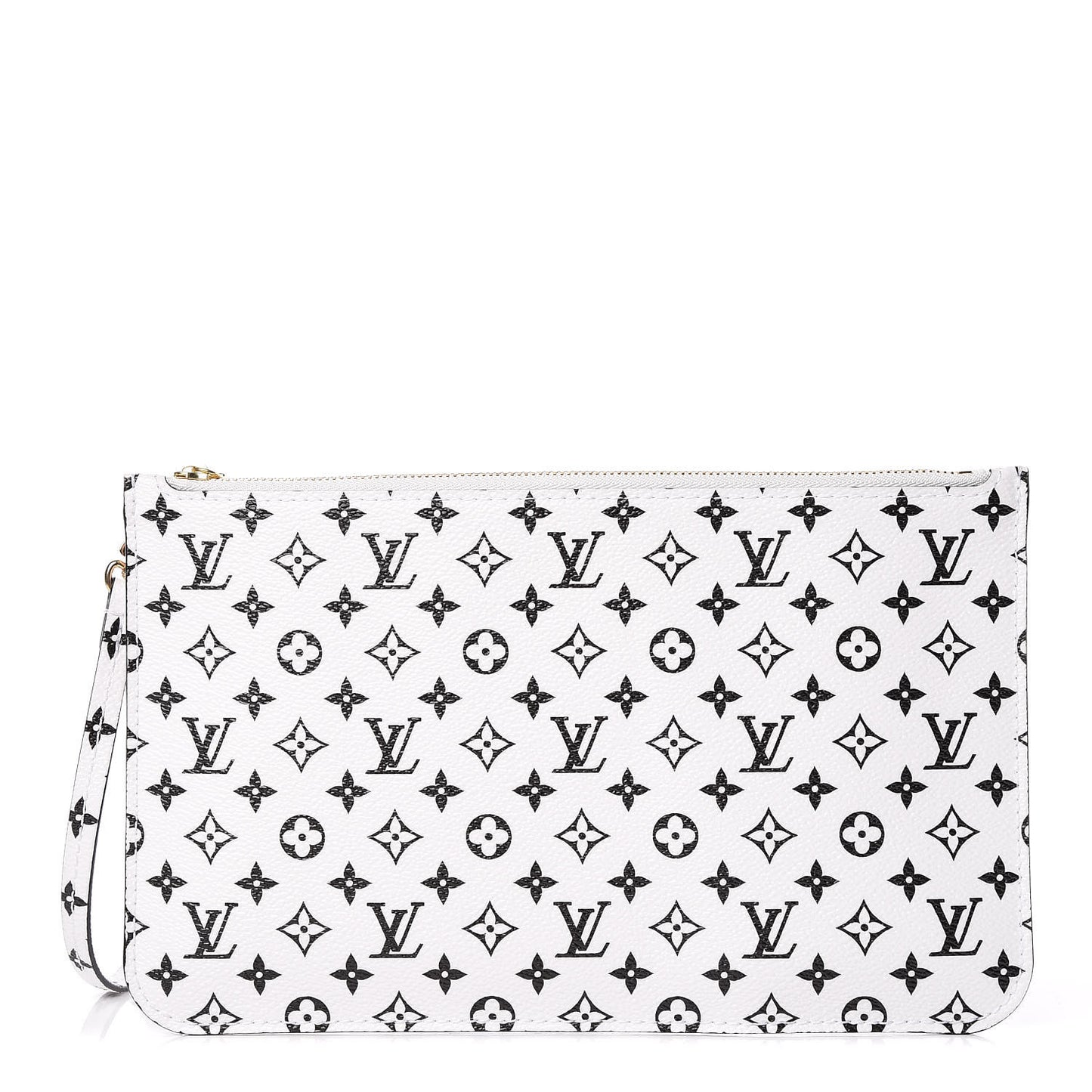 Monogram Giant Neverfull MM GM Pochette White