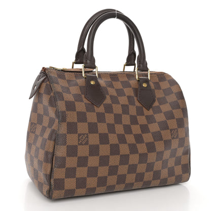 Louis Vuitton Damier Ebene Speedy 25 3 of 15