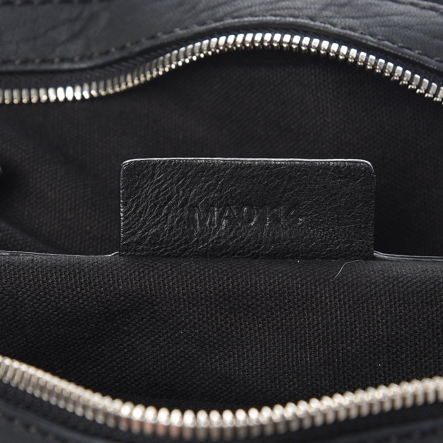 Sheepskin Calfskin Small Nightingale Black