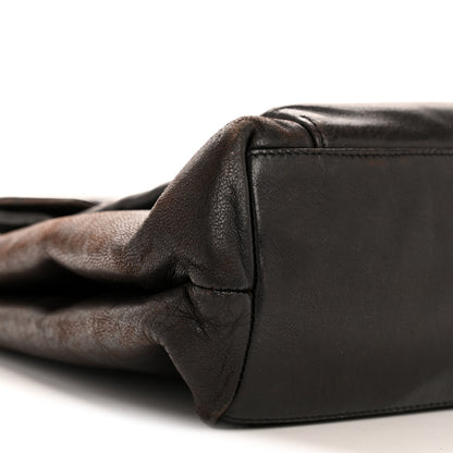 Chanel Lambskin Flap Shoulder Bag Black 9 of 14