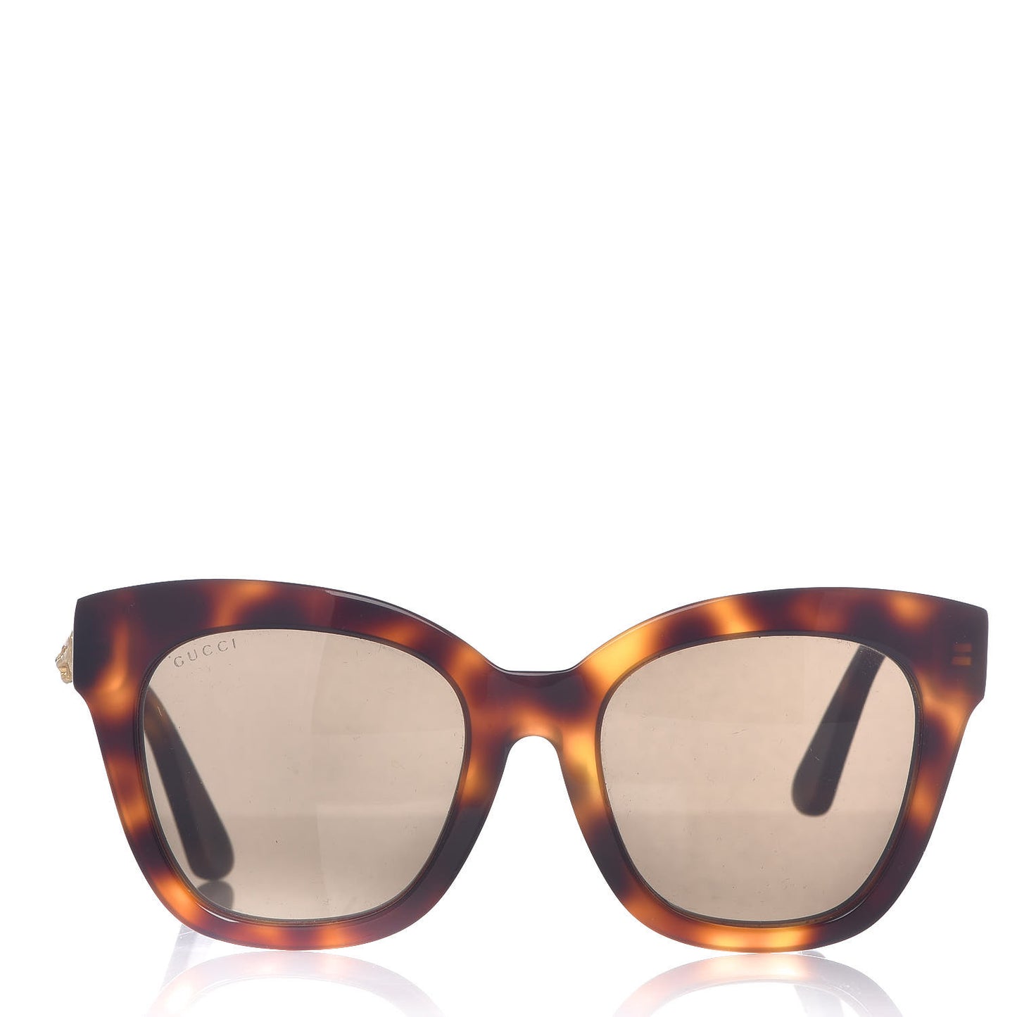 Acetate Mirror Aviator Sunglasses CL41391/S Gold Grey