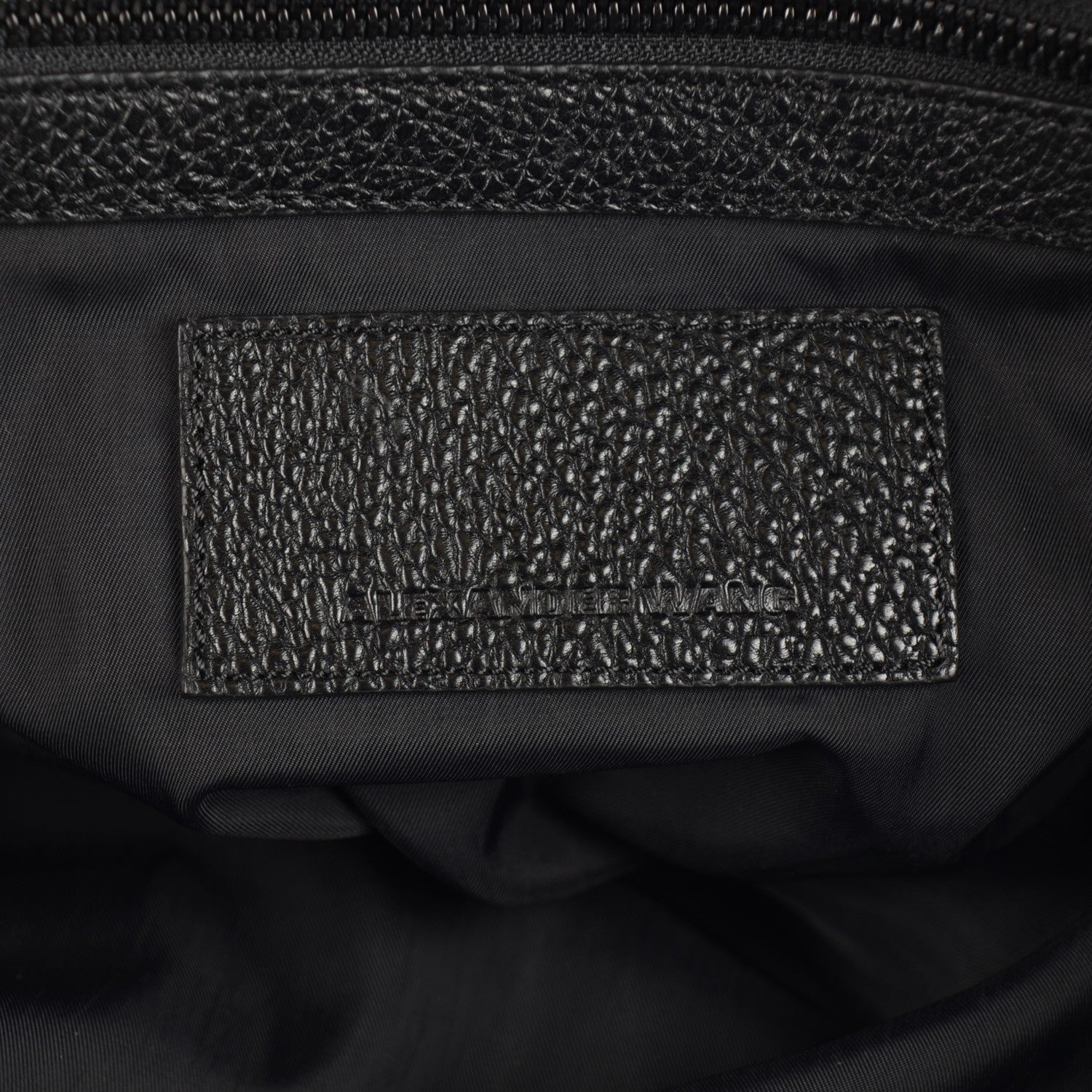 Alexander Wang Suede Kirsten Satchel Black 6 of 7