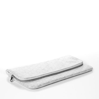 Goyard Goyardine Sainte Marie Soft Clutch White 3 of 5