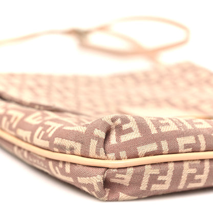 Fendi Zucchino Vitello Tube Messenger Bag Cipria Teint Cipria 9 of 12