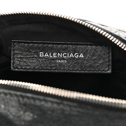 Balenciaga Lambskin Classic Hardware Neo Lift Hip Bag Black 7 of 16
