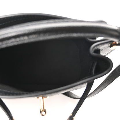 Mulberry Small Classic Grain Mini Islington Bucket Bag Black 5 of 9