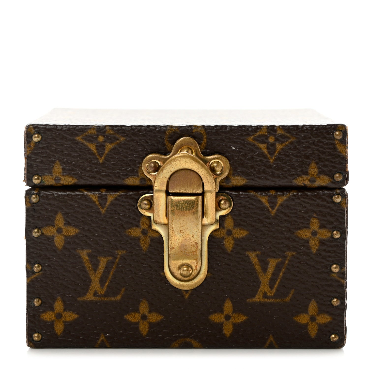 Louis Vuitton Monogram Ring Box Mini Trunk Case 1 of 7