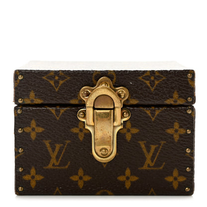 Louis Vuitton Monogram Ring Box Mini Trunk Case 1 of 7