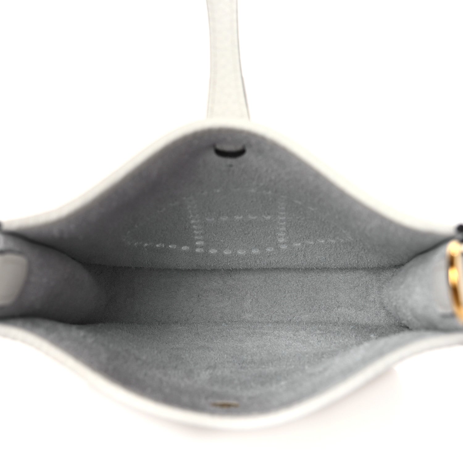 Hermes Taurillon Clemence Amazone Evelyne TPM New White 6 of 13