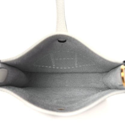 Hermes Taurillon Clemence Amazone Evelyne TPM New White 6 of 13