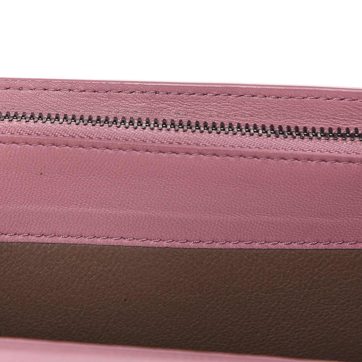 Nappa Intrecciato Continental Flap Wallet Light Grey Watteau