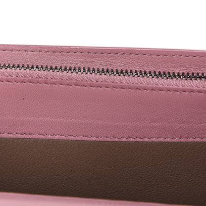 Bottega Veneta Nappa Intrecciato Continental Flap Wallet Light Grey Watteau 13 of 13
