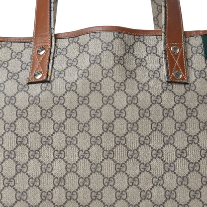 Gucci GG Plus Monogram Medium Signature Web Loop Tote Brown 16 of 16