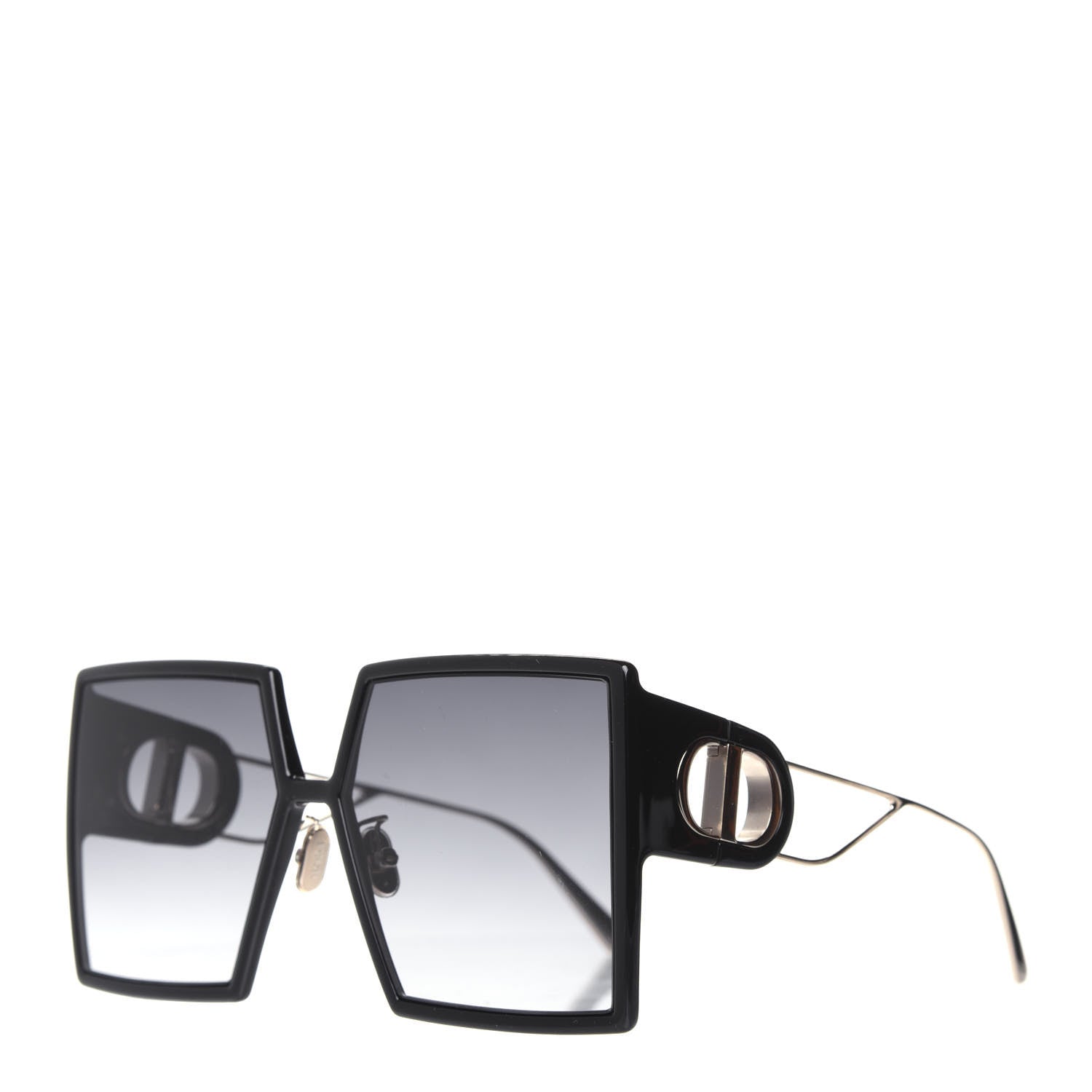 Christian Dior Square 30 Montaigne Sunglasses Black 1 of 7