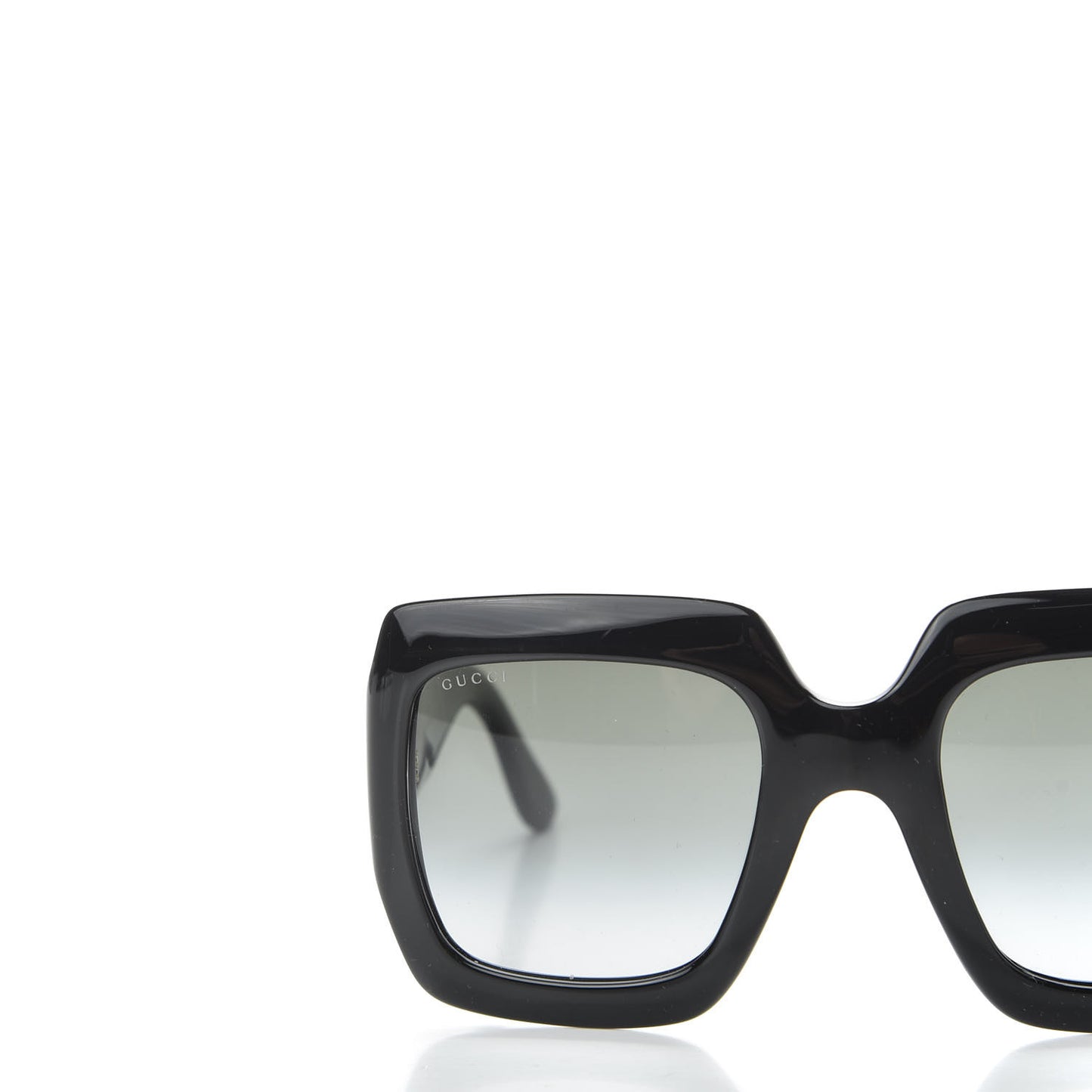 Acetate Square Frame Sunglasses GG0053S Black