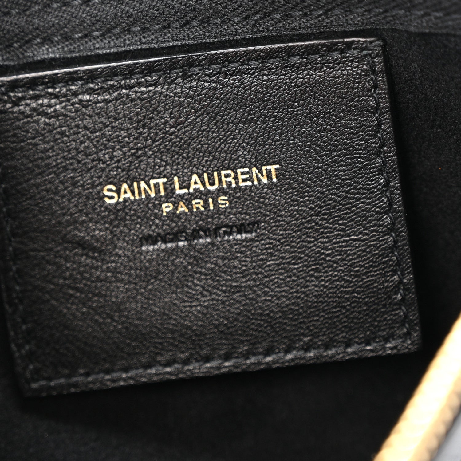 Saint Laurent Calfskin Medium Suzanne Hobo Black 6 of 14