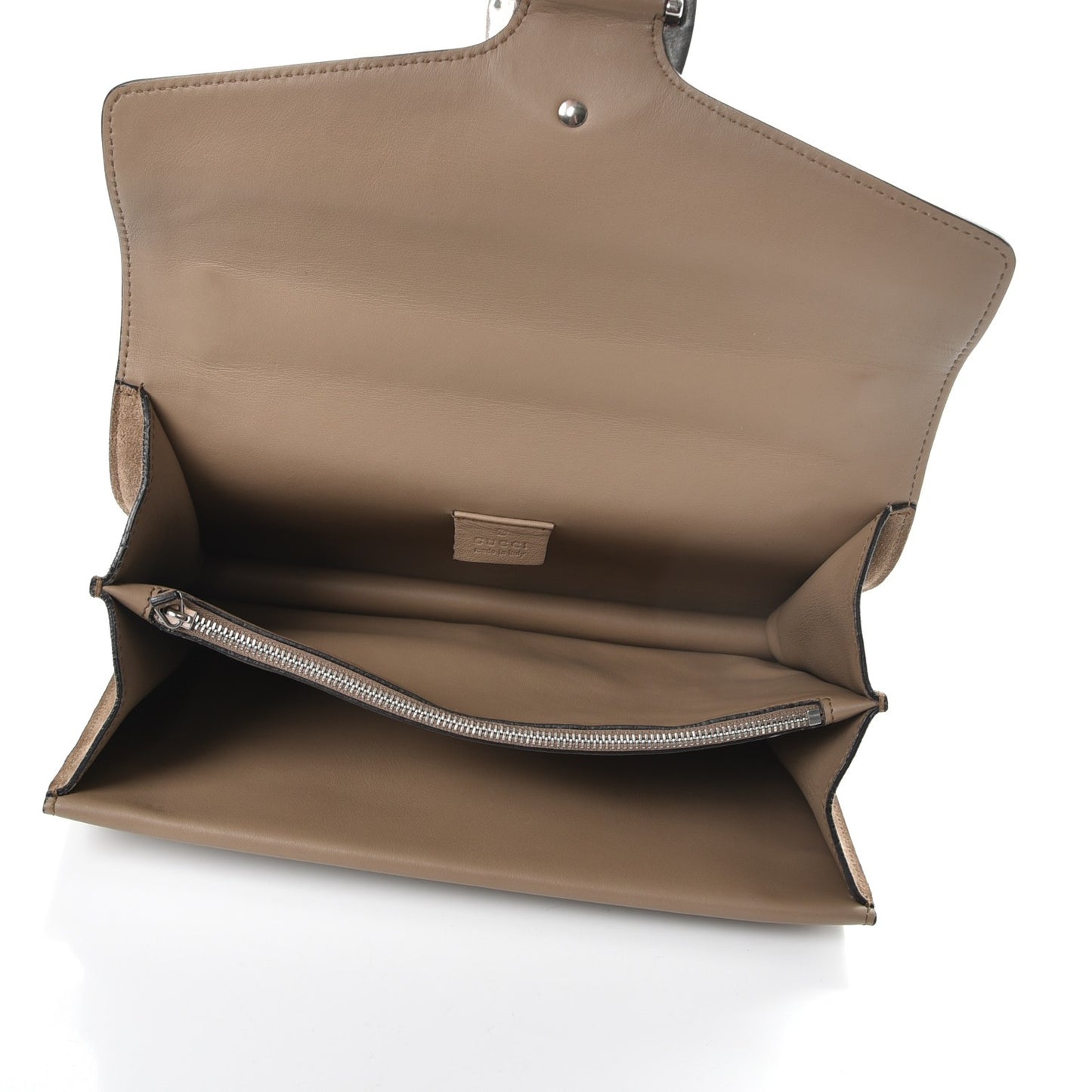 Suede Small Dionysus Shoulder Bag Taupe