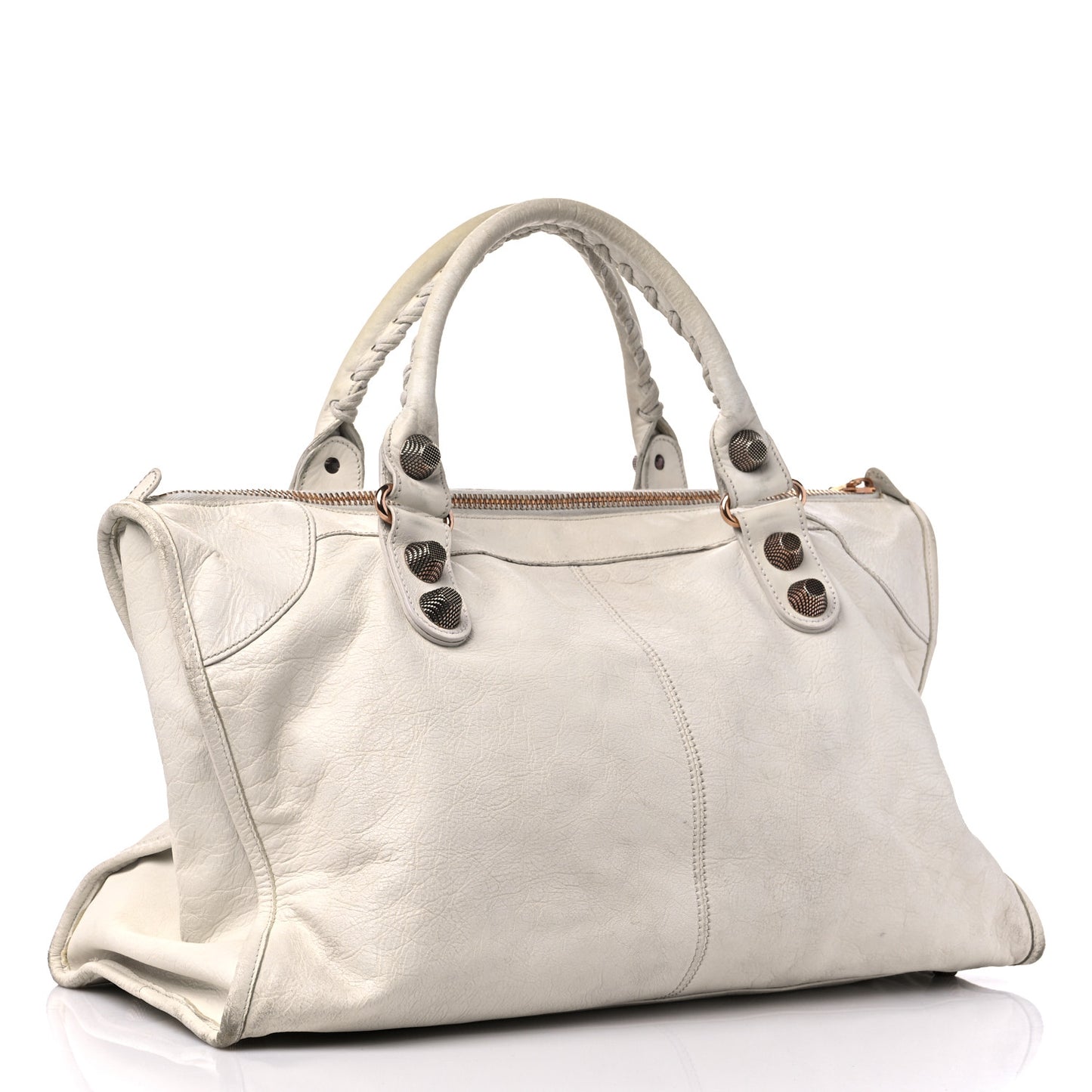 Agneau Giant 21 Rose Gold Hardware Work White Light