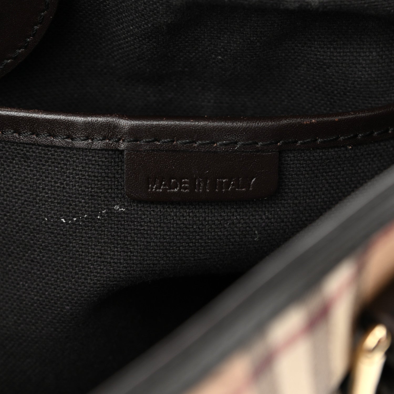Burberry Haymarket Check Medium Tote Black 8 of 18