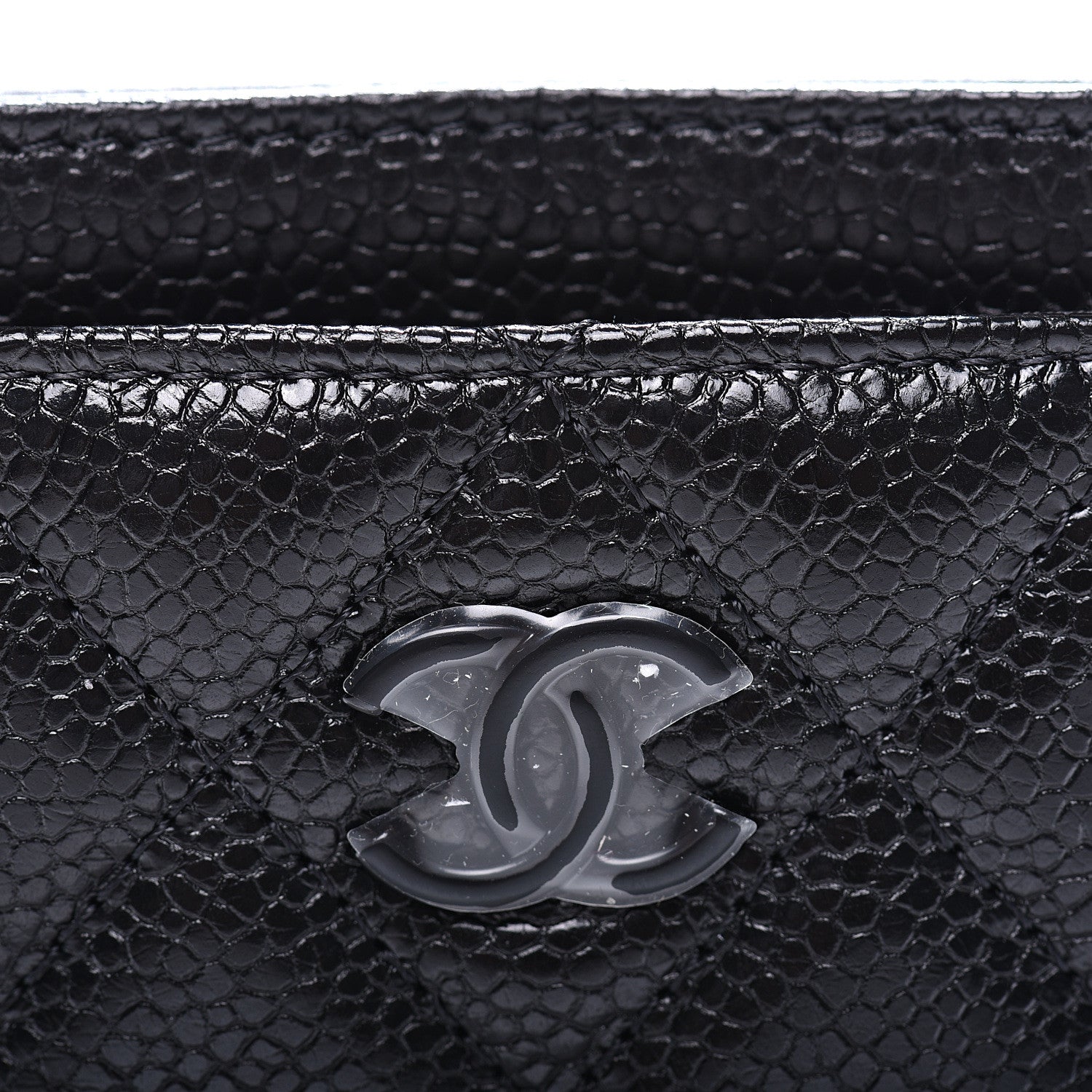 Chanel Caviar Quilted Incognito Card Holder Black 8 of 11