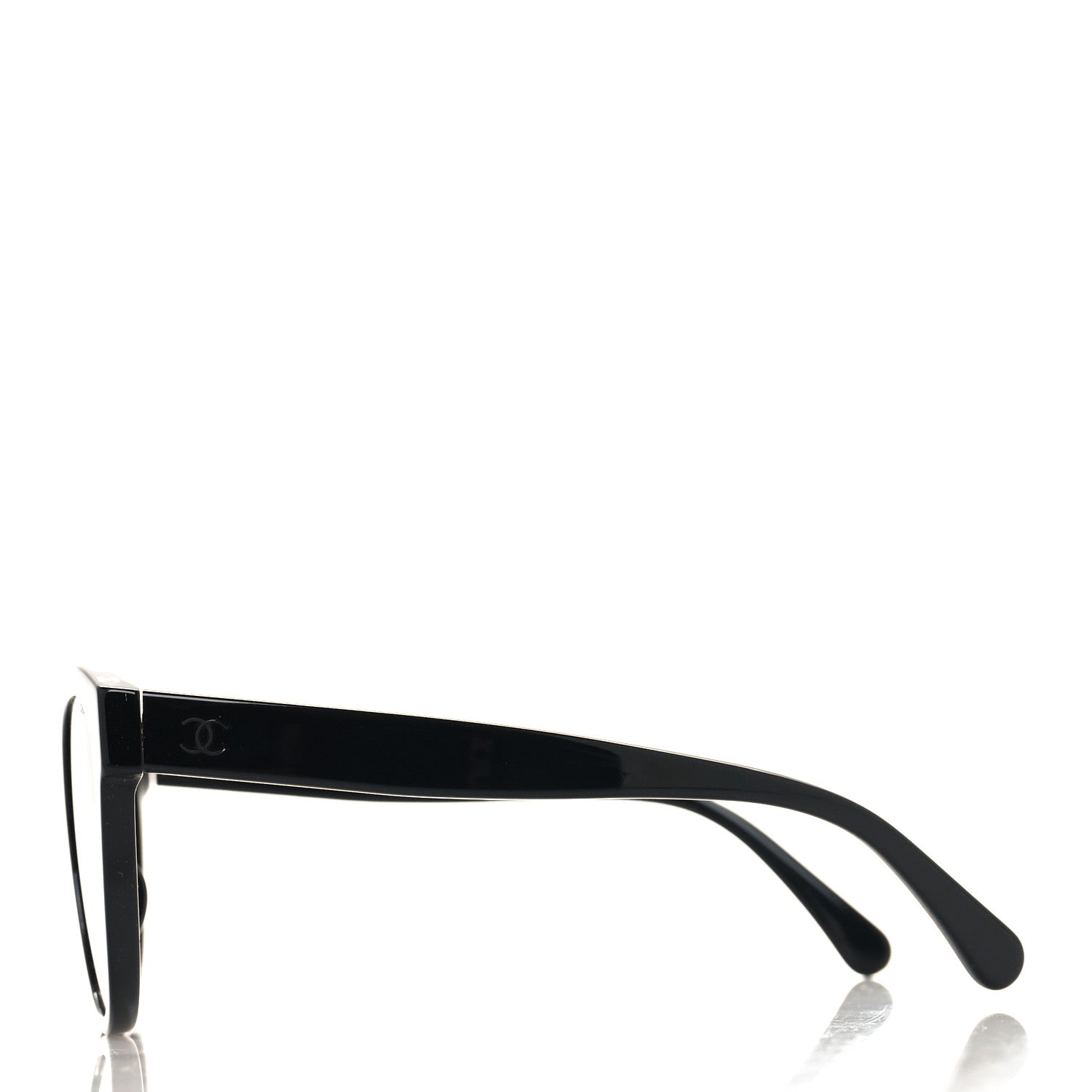 Chanel Acetate CC Butterfly Sunglasses 5414-A Black 3 of 7