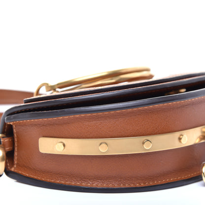 Chloe Calfskin Small Nile Bracelet Minaudiere Bag Caramel 6 of 11
