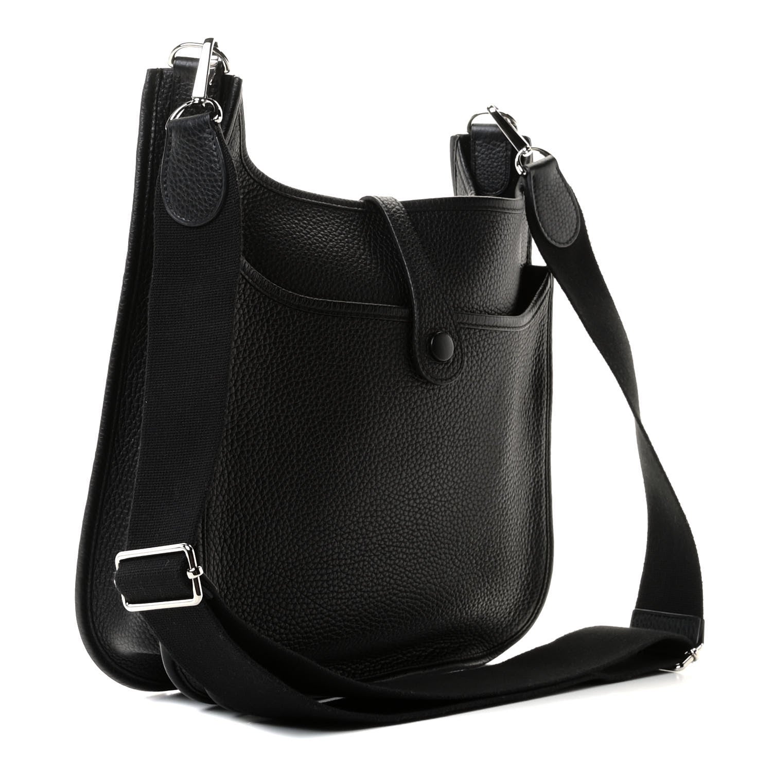 Hermes Taurillon Clemence Evelyne III PM Black 3 of 9