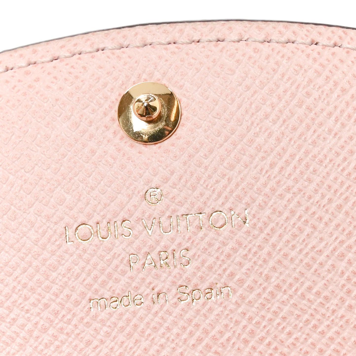 Monogram Rosalie Coin Purse Rose Ballerine Rose Ballerine