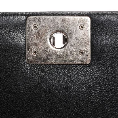 Chanel Calfskin Quilted Medium Boy Flap Black 5 of 8