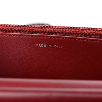 Chanel Patent Quilted Wallet On Chain WOC Red 7 of 12