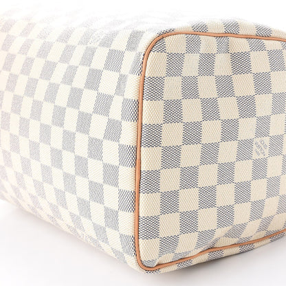 Louis Vuitton Damier Azur Speedy 30 12 of 12