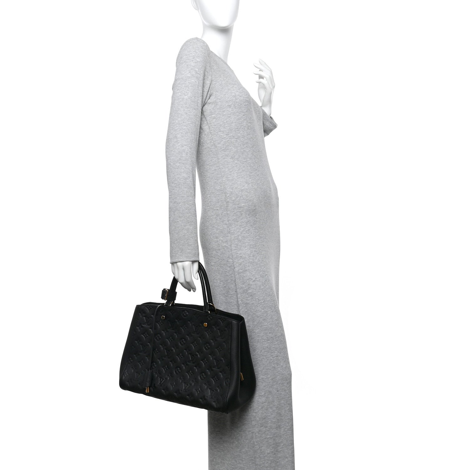 Louis Vuitton Empreinte Montaigne GM Black 2 of 12