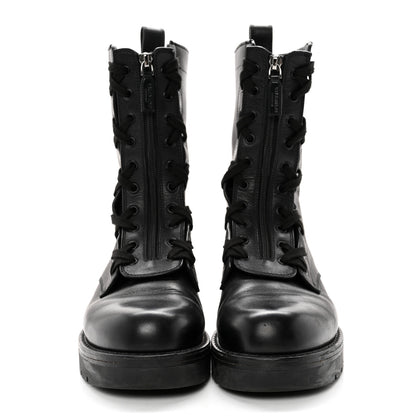 Valentino Garavani Calfskin XCombat 20/40mm Boots 40 Black 2 of 11