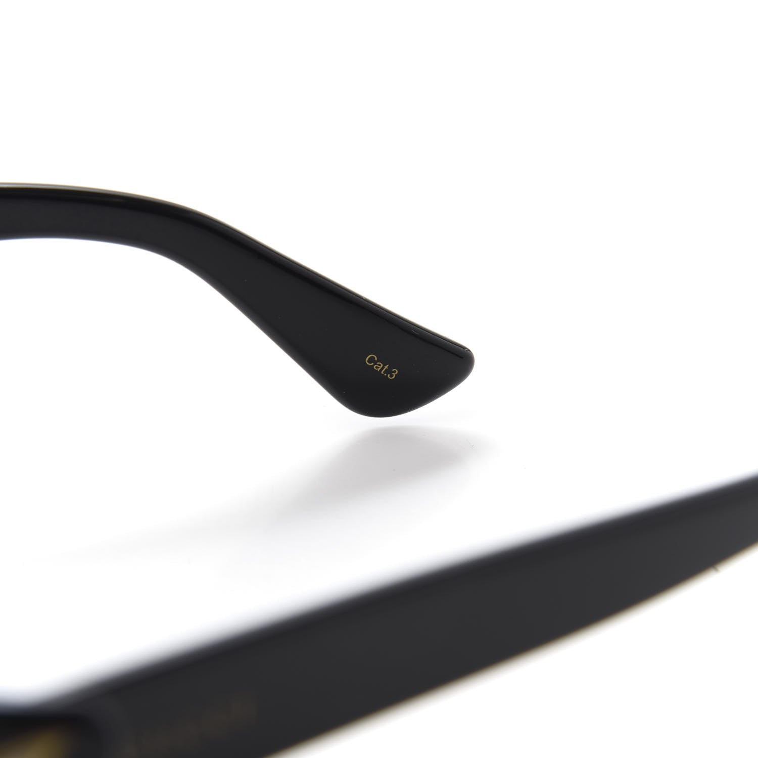 Gucci Acetate Cat Eye GG0089S Sunglasses Black 6 of 9