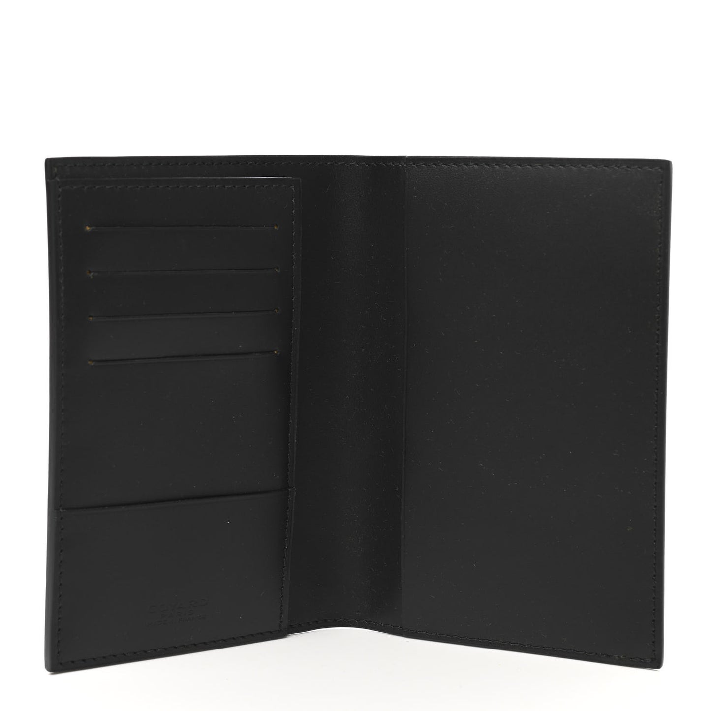 Goyardine Passport Wallet Black
