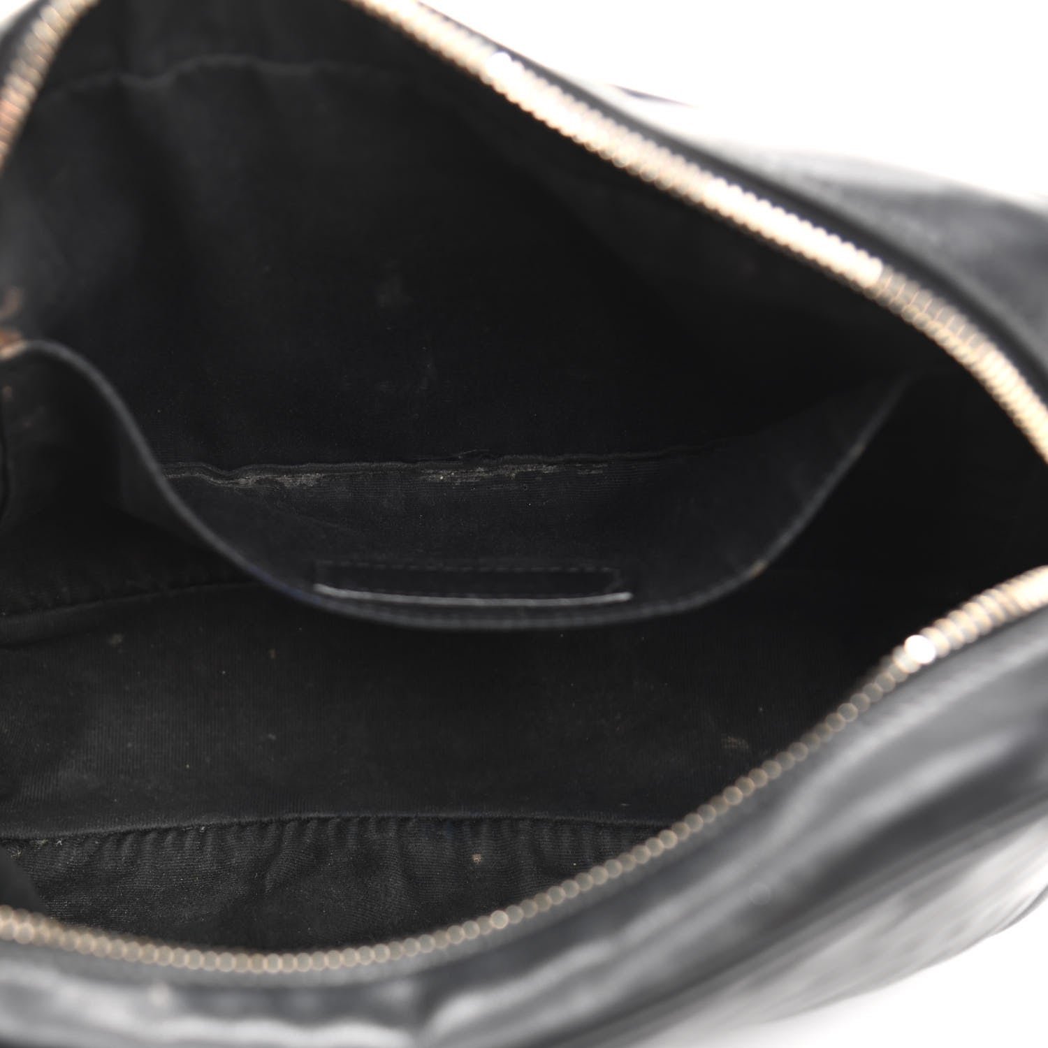 Saint Laurent Calfskin Matelasse Monogram Lou Camera Bag Black 13 of 19