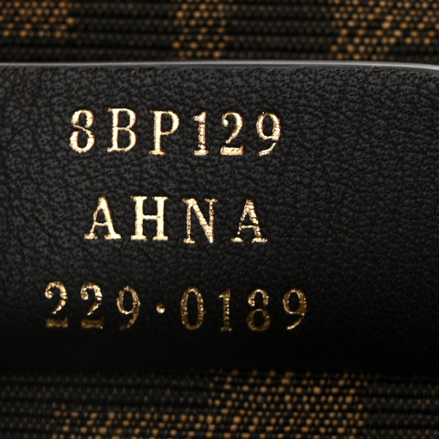 Fendi Shearling Small Fendi First Ghiaccio Oro Soft 1741044