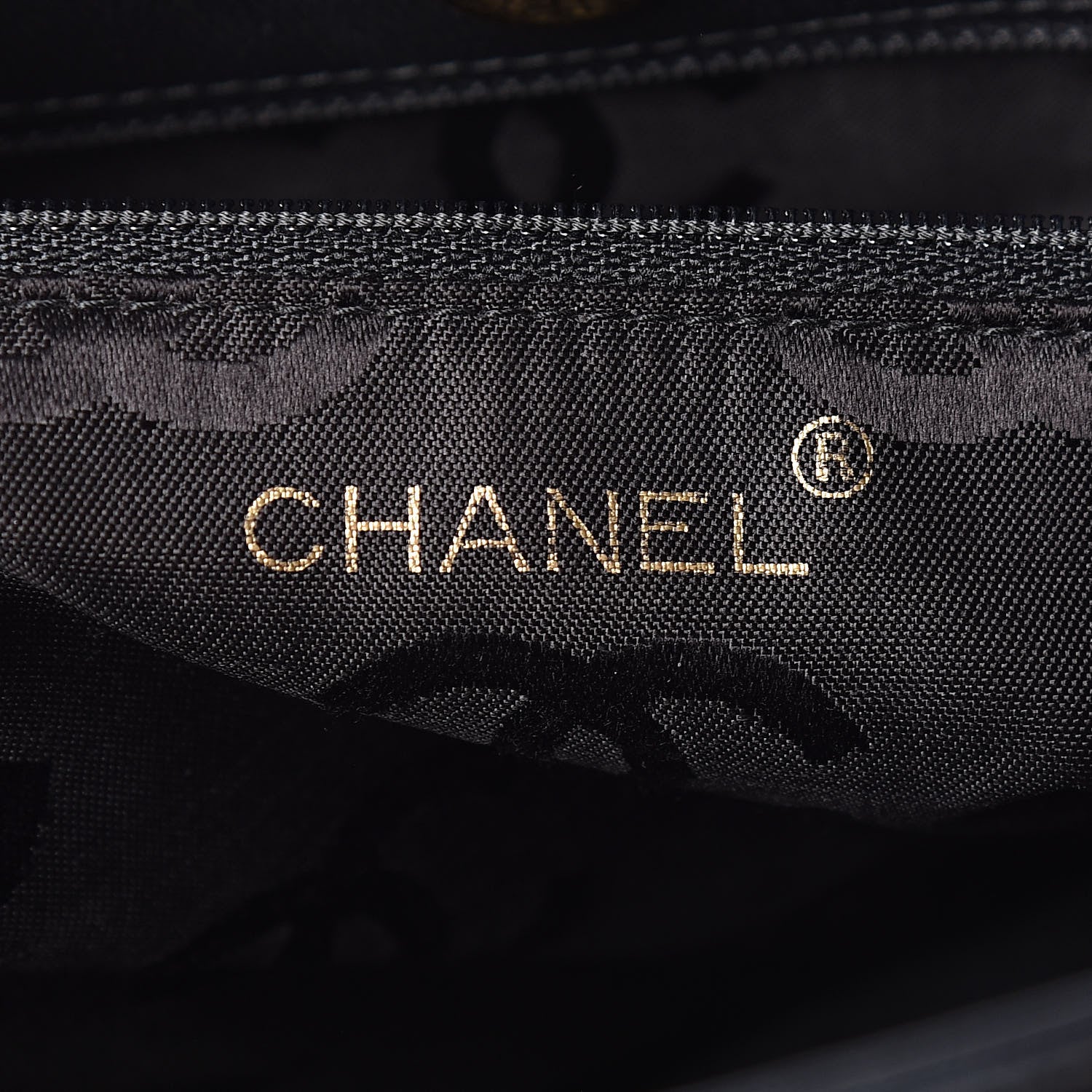 Chanel Lambskin Double Stitch Quilted Tote Black 6 of 13