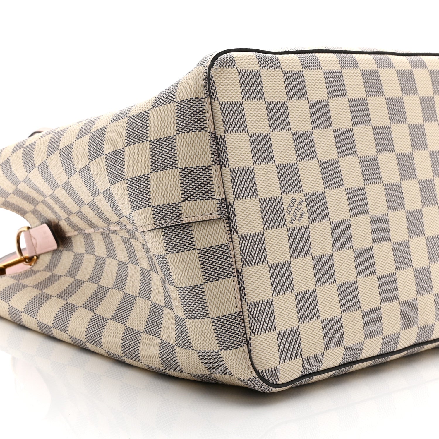 Louis Vuitton Damier Azur Neonoe MM Eau De Rose 9 of 10