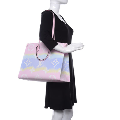 Louis Vuitton Monogram Escale Onthego GM Pastel 2 of 12
