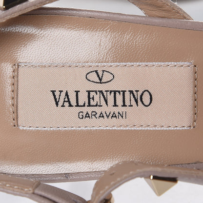 Valentino Garavani Nappa Rockstud Half D'Orsay Slingback 50mm Pumps 36 Black Poudre 6 of 7