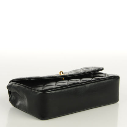 Chanel Lambskin Quilted Mini Rectangular Flap Black 4 of 7