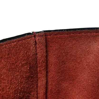 Celine Soft Grained Calfskin Small Sangle Bucket Bag Burgundy 11 of 12