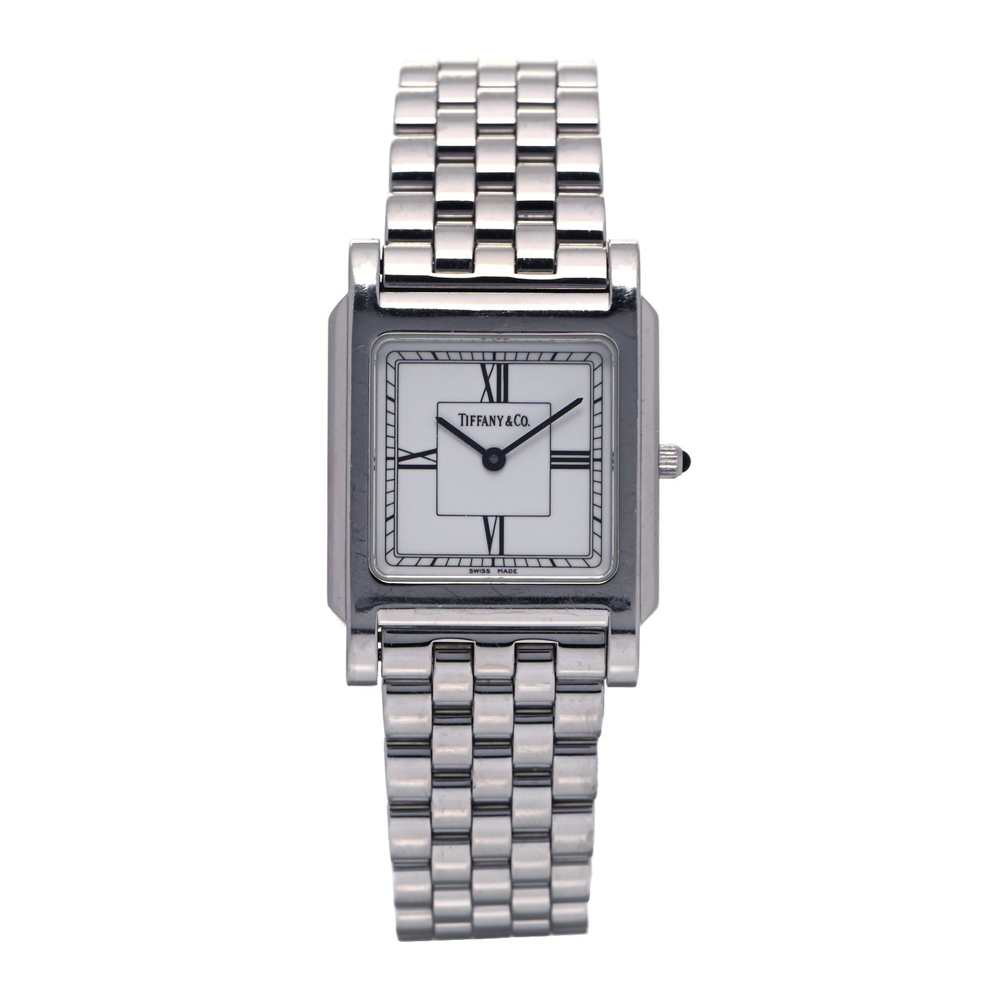 Stainless Steel 28mm Classic Square Quartz Watch