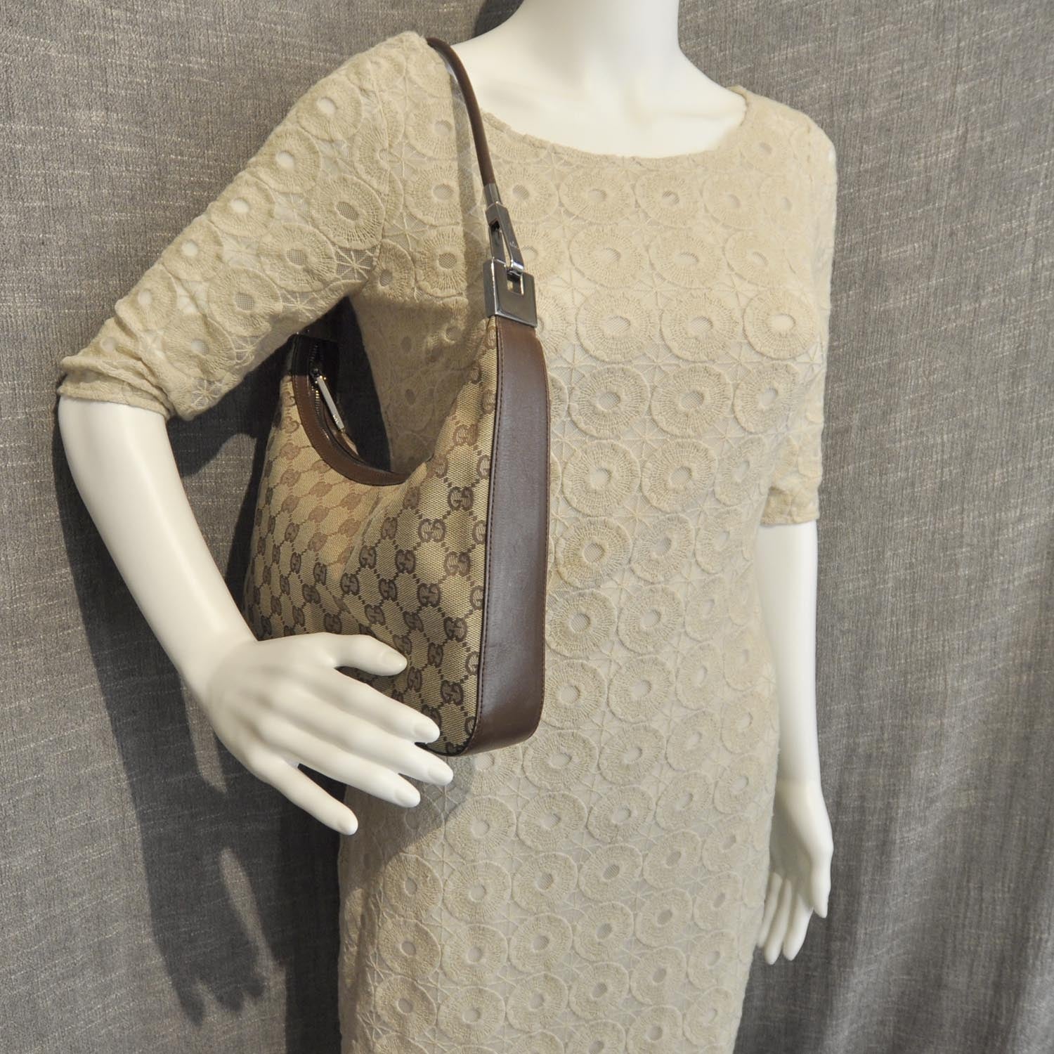 Gucci Monogram Small Shoulder Bag 2 of 9