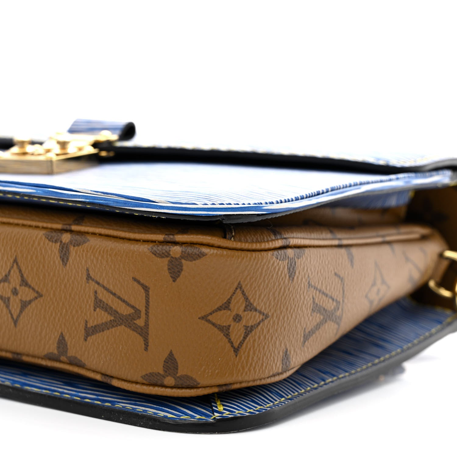 Louis Vuitton Epi Reverse Monogram Pochette Metis Denim Light 10 of 10