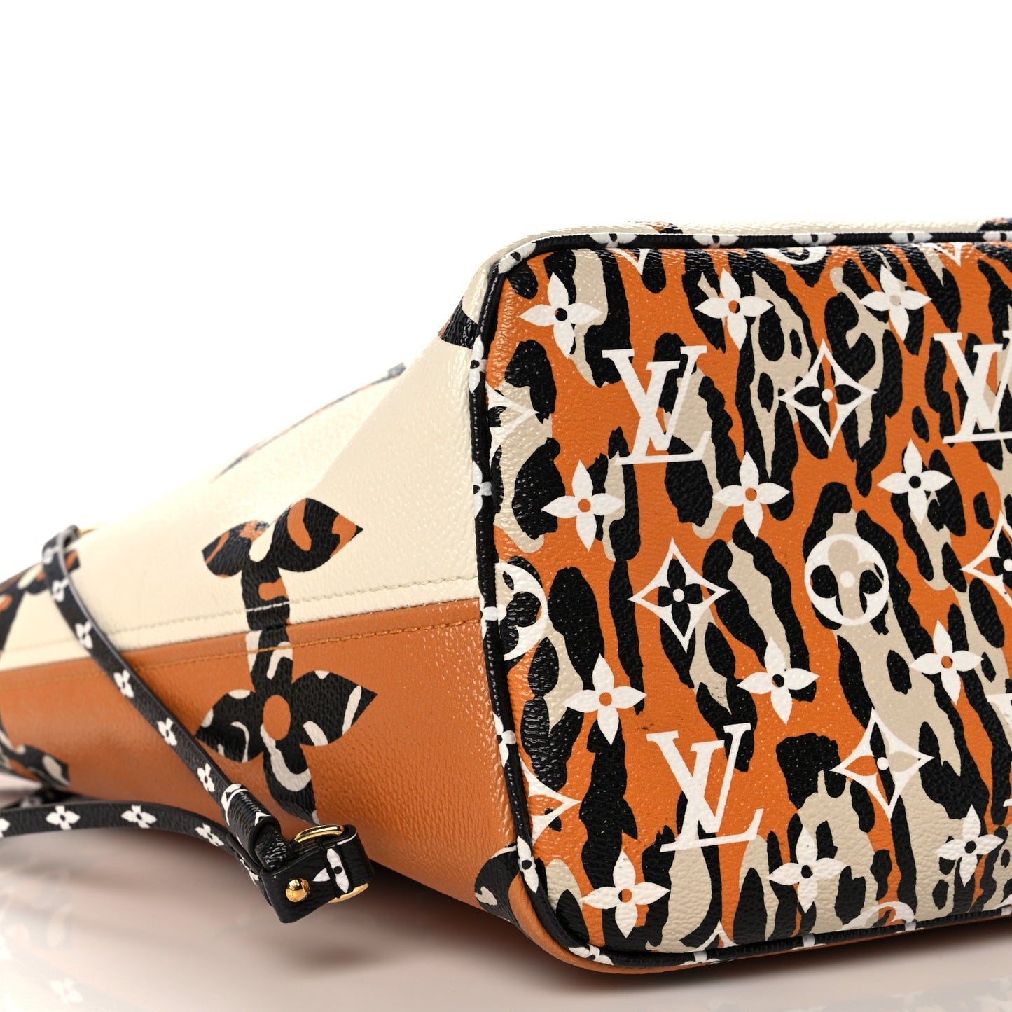 Monogram Giant Jungle Neverfull MM Ivory