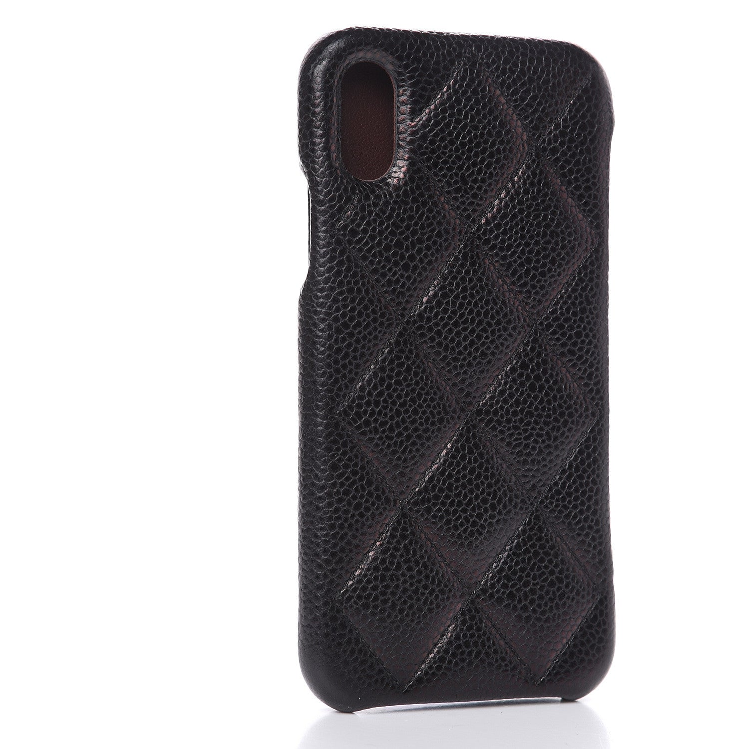 Chanel Caviar Quilted iPhone X Case Black 3 of 11